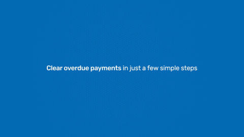How to make overdue payments