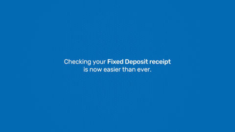 How to view your FD receipt in our customer portal - My Account