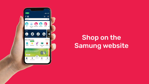 How to shop on the Samung website using the Bajaj Finserv EMI Network Card