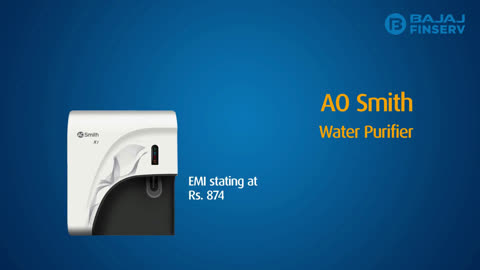 Water purifiers on easy EMIs