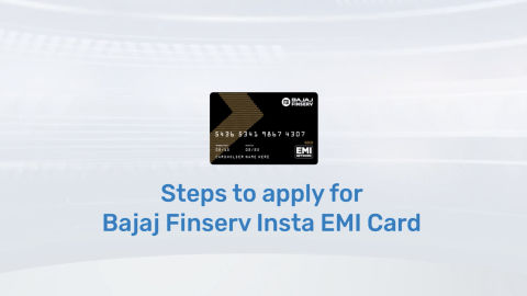 How to apply for the Insta EMI Card