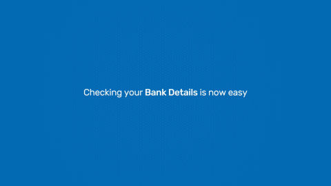How to view registered bank account details for your loan account