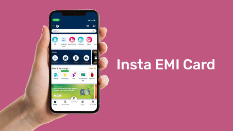 How to apply for an Insta EMI Card